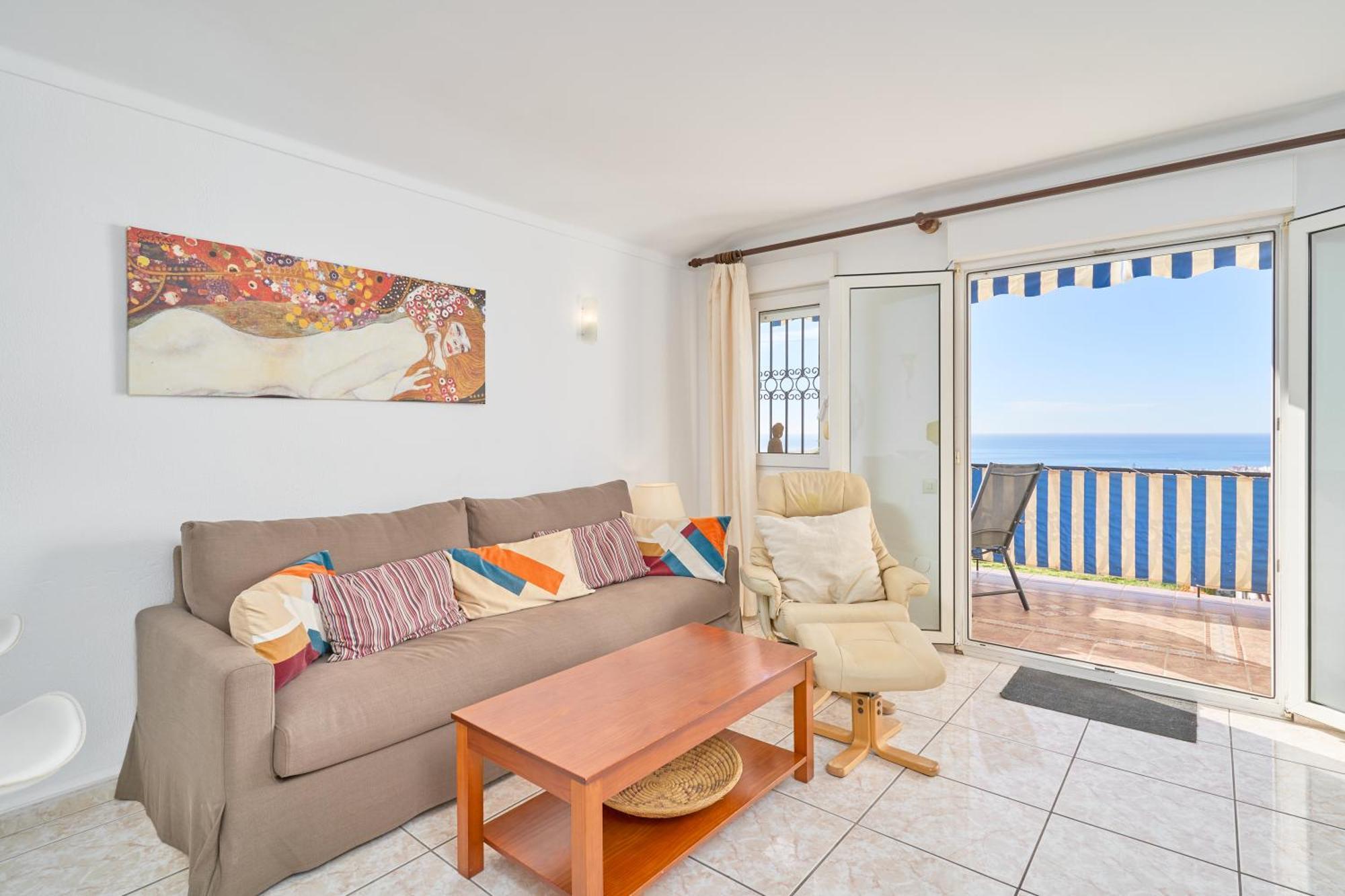 Апартаменти Sea View Capistrano Нерха Екстер'єр фото