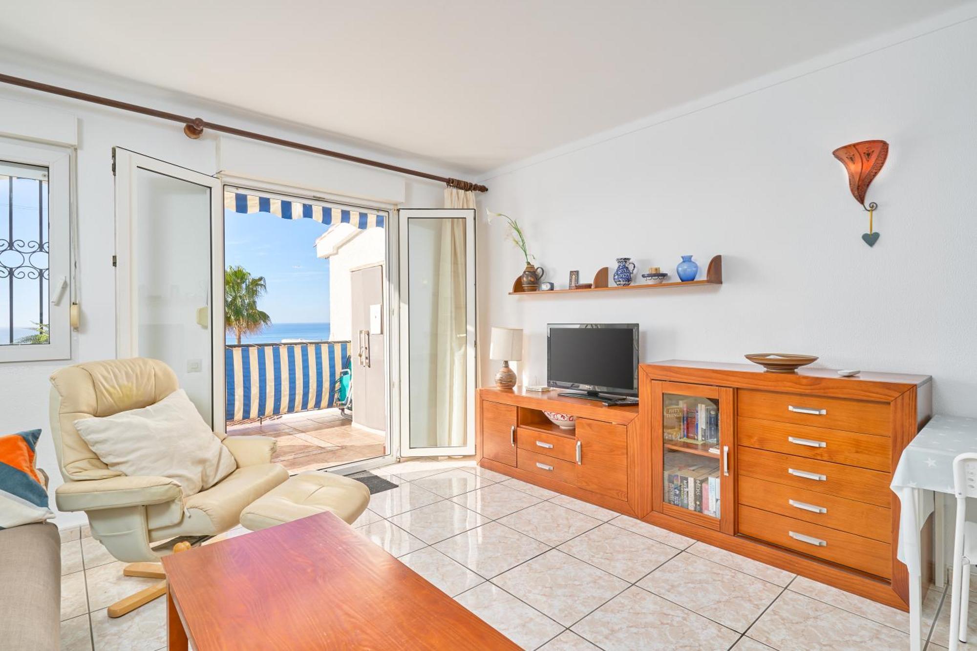 Апартаменти Sea View Capistrano Нерха Екстер'єр фото